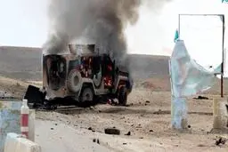 دومین کاروان آمریکا در مرکز عراق هدف قرار گرفت