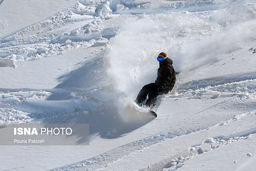 سقوط پدر و دختر از تله‌سیژ پیست اسکی دربندسر