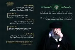 برنامه مراسم عزاداری فاطمیه ۱۴۴۲ در حضور رهبر انقلاب