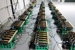 کشف ۵۰۰ ماینر استخراج بیت کوین در ری