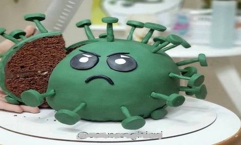 سایه سنگین «جشن کرونا» بر زندگی‌های لاکچری/ کیک کرونا خوردن دارد؟