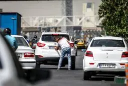 برخورد پلیس با مخدوش کنندگان پلاک خودرو