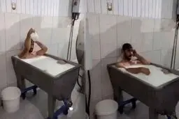 ۱۵ سال زندان برای حمام با وان پر از شیر!