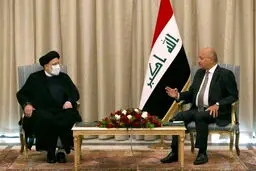 رئیسی در دیدار برهم صالح: عراق زندانیان ایرانی محبوس را عفو کند