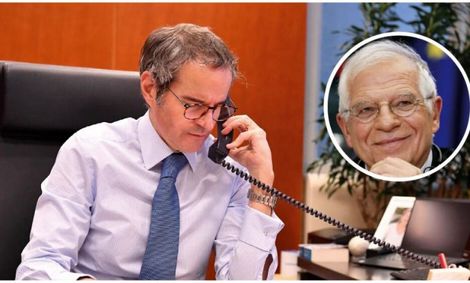 رایزنی بورل و گروسی در آستانه پایان ضرب‌الاجل قانون هسته‌ای مجلس