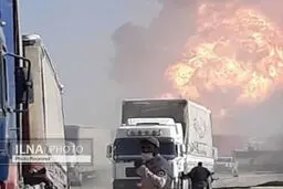 ۱۰۰۰ دستگاه کامیون در انفجار گمرک اسلام‌قلعه دچار حریق شدند/ مرز دوغارون حداقل ۲ هفته تعطیل است