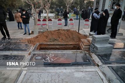 علی انصاریان در خانه ابدی آرام گرفت