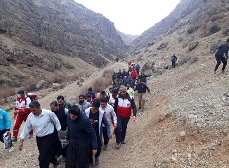 دو کشته و زخمی در سقوط از ارتفاع کپرگه کوه شهرستان بروجرد