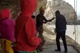 اظهارات عجیب امام جمعه درچه درباره ورزشکاران صخره‌نورد