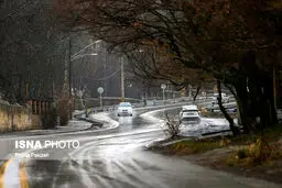 برف و باران در جاده‌های ۲۰ استان کشور
