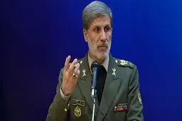وزیر دفاع: تل‌آویو و حیفا با اشاره فرمانده معظم کل قوا با خاک یکسان می‌شود