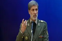وزیر دفاع: تل‌آویو و حیفا با اشاره فرمانده معظم کل قوا با خاک یکسان می‌شود