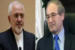 تاکید ظریف بر تداوم حمایت‌های ایران از سوریه