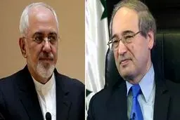 تاکید ظریف بر تداوم حمایت‌های ایران از سوریه