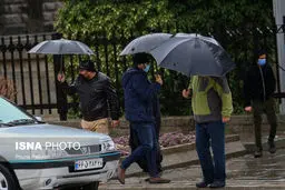 بارش برف و باران در ۱۵ استان کشور
