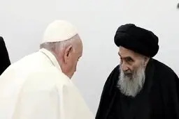 پاپ: دیدارم با آیت الله سیستانی فراموش نشدنی است