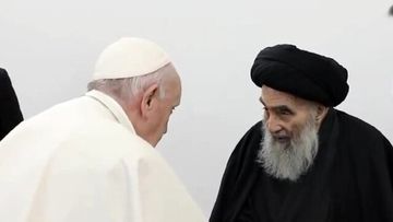 پاپ: دیدارم با آیت الله سیستانی فراموش نشدنی است