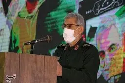 سردار قاآنی: دیوار اطراف اسرائیل را خراب خواهیم کرد / ‌مریدان مکتب شهید سلیمانی استخوان‌های آمریکا را درهم می‌شکنند