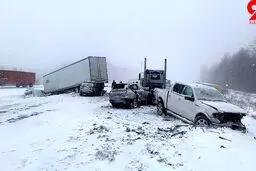مرگ ۲۰ ایرانی براثر کولاک