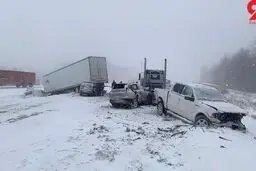 مرگ ۲۰ ایرانی براثر کولاک
