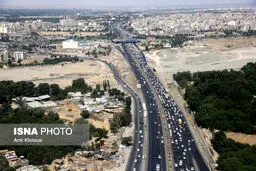 جو آرام و ترافیک روان جاده‌های کشور در آخرین پنج‌شنبه سال