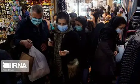 بازار شب عید کساد و کسب و کار کرونا داغ