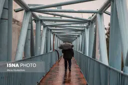 بارش باران در نوار شمالی کشور/ کاهش ۷ تا ۱۲ درجه‌ای دمای هوا