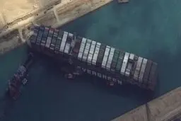 تردد در کانال سوئز از سر گرفته شد