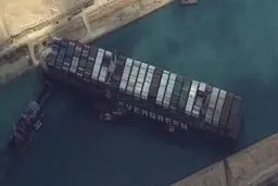 تردد در کانال سوئز از سر گرفته شد