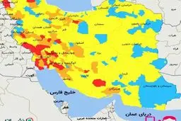 پیشروی موج چهارم کرونا از غرب و مرکز به سمت شرق کشور