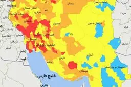 نارنجی شدن ۷ کلانشهر در خیز چهارم کرونا