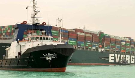 مسیر کانال سوئز باز شد