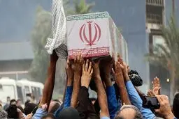 ورود پیکر ۶۳ شهید تازه تفحص شده به کشور