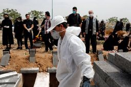 گزارشی از پیک چهارم کرونا در بهشت زهرا (س) /کرونا در ‎بهشت زهرا قیامت به پاکرد