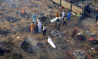 بحران کرونا در هند/ ٣۴۶ هزار ابتلای جدید به کرونا در ٢۴ ساعت!