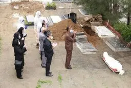 مدیرعامل بهشت زهرا: روزی ۱۰۰ بیمار کرونایی در تهران فوت می‌کنند