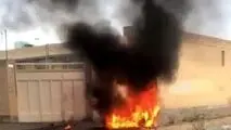 پهپاد تحقیقاتی هسا در شاهین شهر سقوط کرد