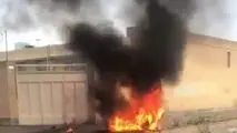 پهپاد تحقیقاتی هسا در شاهین شهر سقوط کرد
