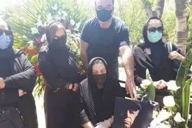 محسن قاضی مرادی در قطعه هنرمندان آرام گرفت