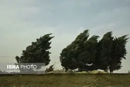 هشدار هواشناسی نسبت به وزش باد شدید و احتمال وقوع تگرگ در۲۰ استان