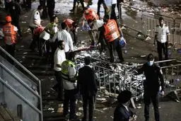 ۴۴کشته و ۱۵۰ زخمی در حادثه سقوط یک پل در شمال فلسطین اشغالی