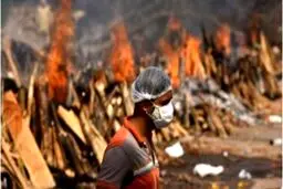 موج سهمگین کرونا در هند؛ دهلی برای مرده‌سوزی جای کافی ندارد