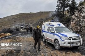 هوارسانی به داخل معدن طزره/عملیات ٨۵ ساعته برای نجات دو نفر محبوس