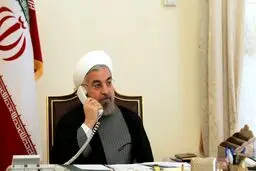 گفت و گوی تلفنی روحانی و امیر قطر در مورد حوادث اخیر در فلسطین و وضعیت یمن