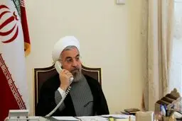 گفت و گوی تلفنی روحانی و امیر قطر در مورد حوادث اخیر در فلسطین و وضعیت یمن