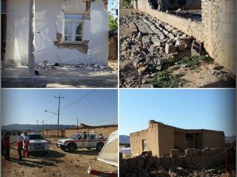 ۳۵ منزل مسکونی در سنخواست غیرقابل سکونت شد