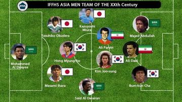 پروین و دایی در تیم منتخب قرن آسیا