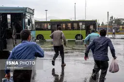 تداوم رگبار و رعد و برق در ۱۳ استان کشور