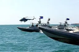اخطار سپاه به ۷ شناور آمریکایی در تنگه هرمز