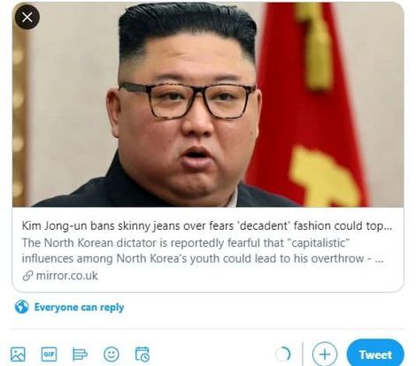 پوشیدن شلوار جین در کره‌ شمالی ممنوع شد!